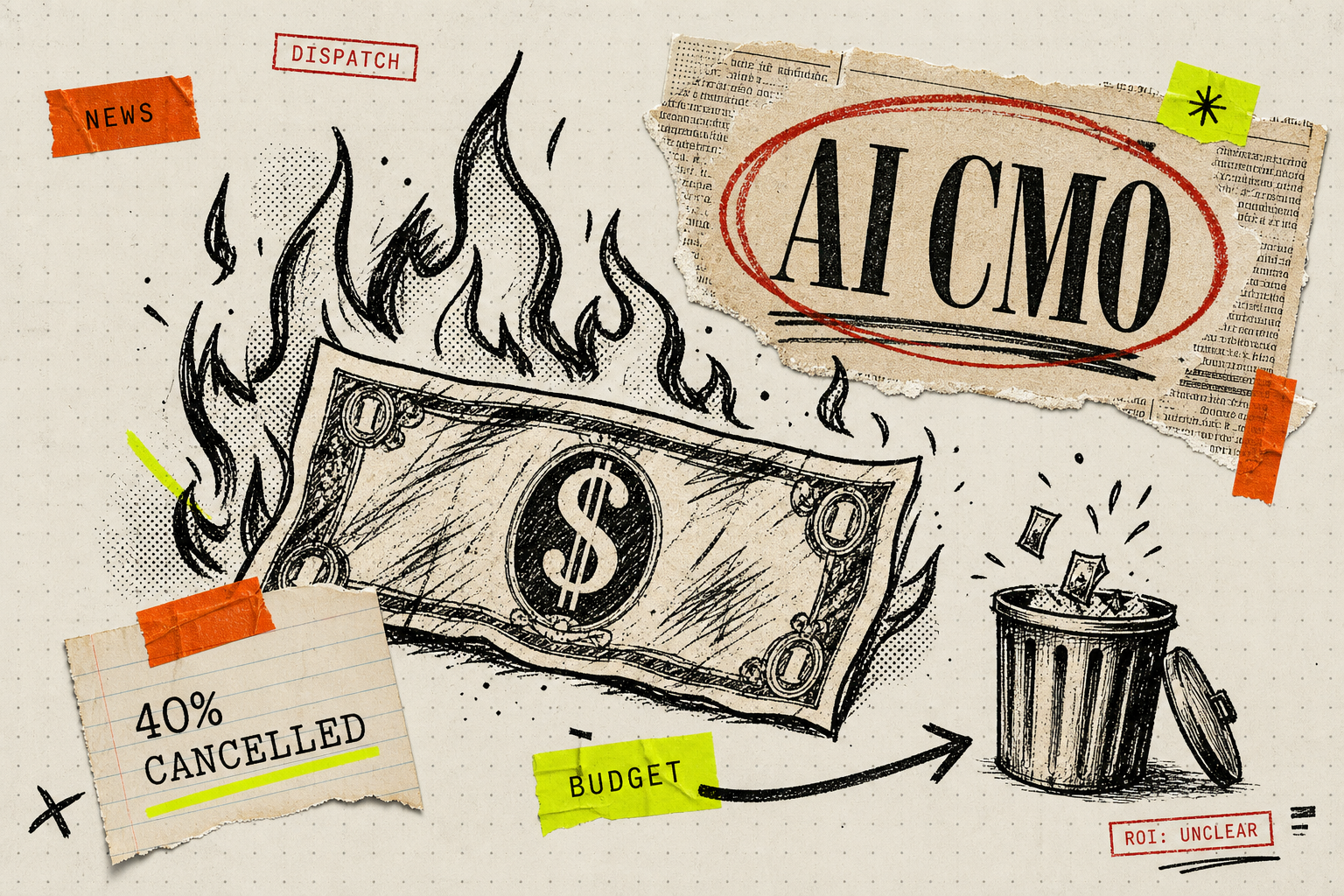 Give The AI CMO A Goal And A Budget. Watch It Set Your Money On Fire.