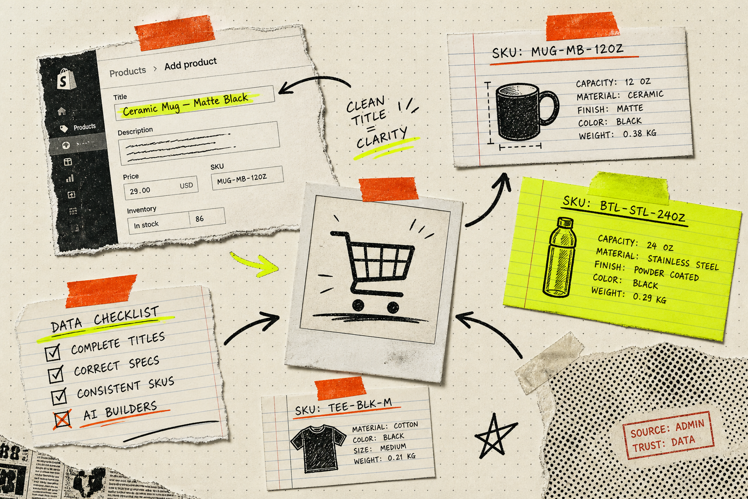 Shopify's AI Website Builder Isn't Your Problem. Your Data Is.