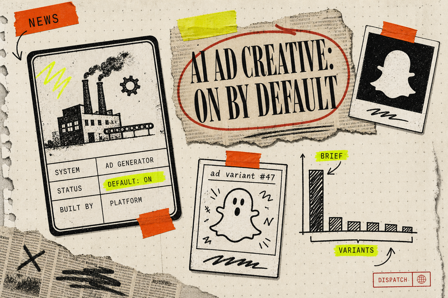 Snapchat Just Made AI Ad Creative Default. Brace For More Bad Ads.