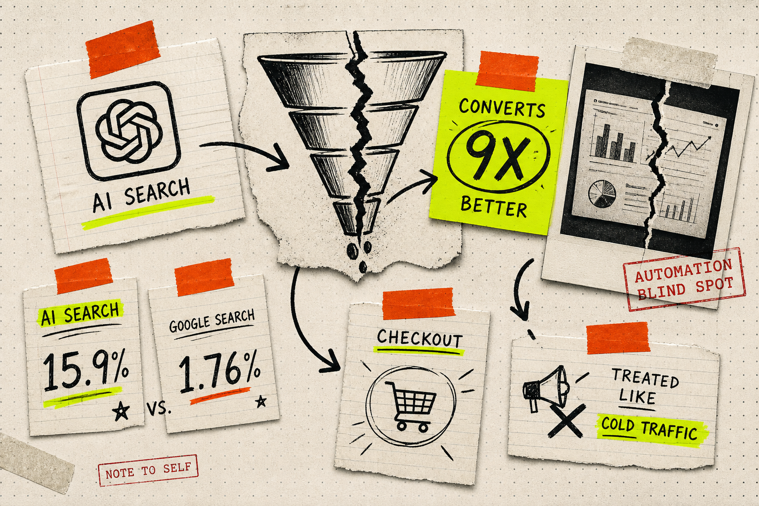 AI Search Broke Your Funnel. Your Automation Doesn't Know Yet.