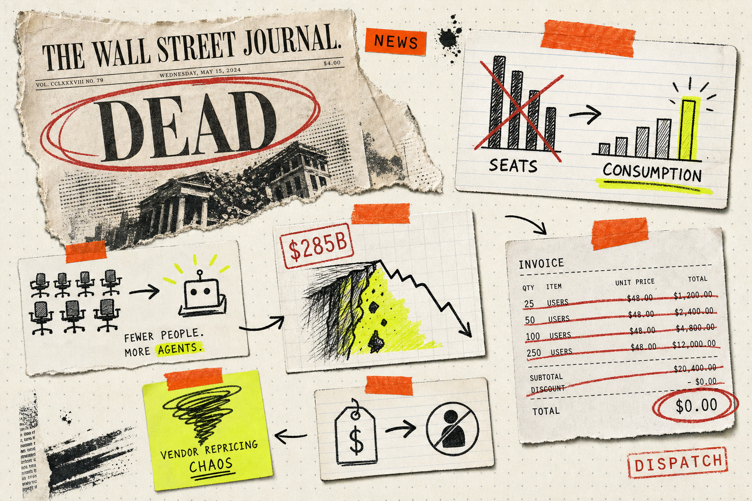 Per-Seat SaaS Pricing Is Dying. Here's What's Replacing It.