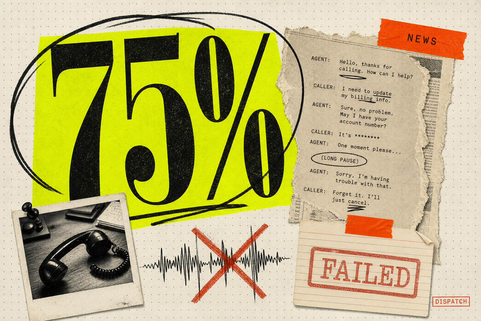 75% of Voice AI Agents Fail in Production. Here's Why Yours Will Too.