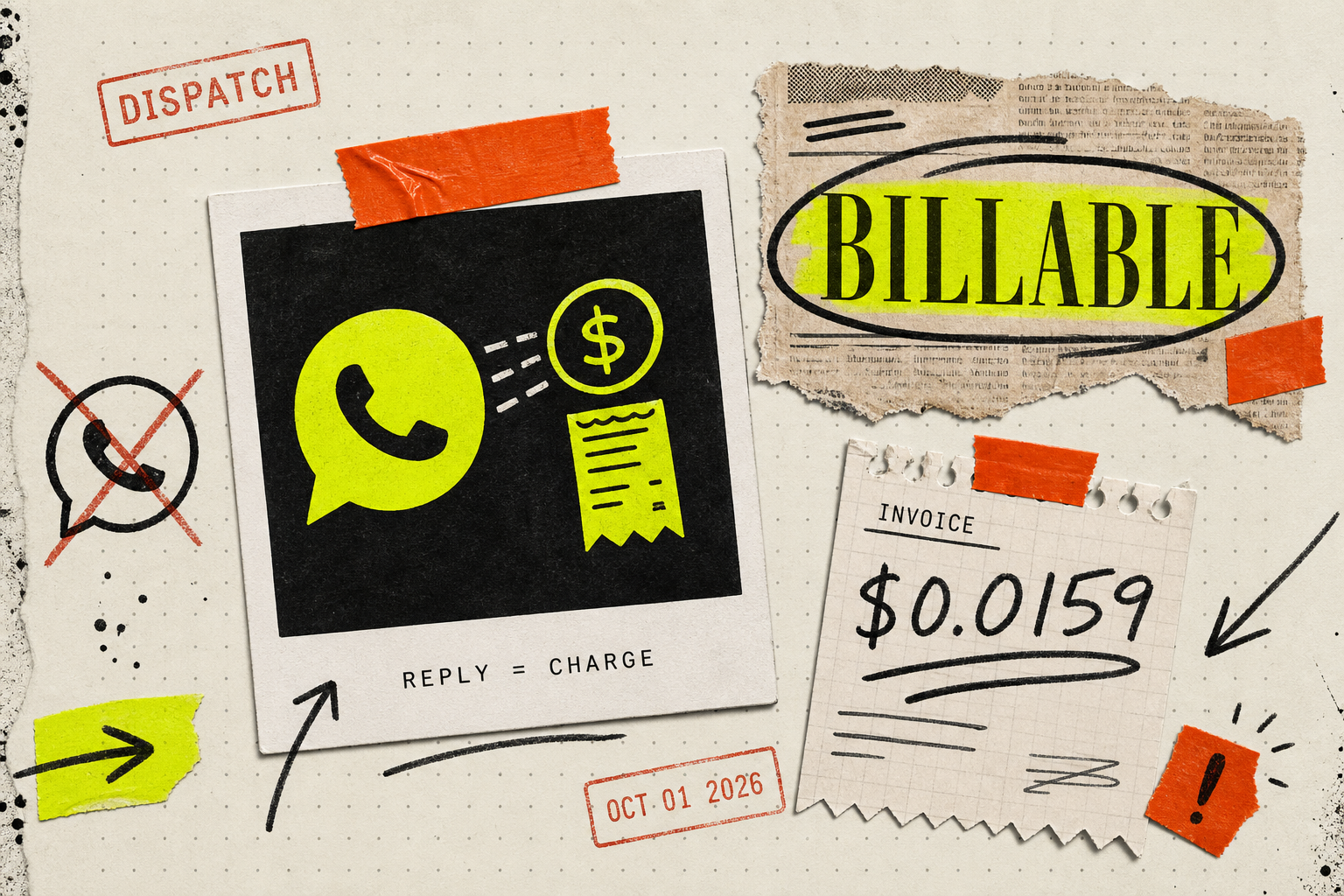 WhatsApp Just Made Every Reply Billable. Your Bot Bill Starts October 1.