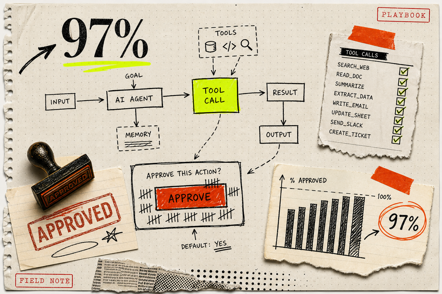 Your Humans Approve 97% Of What The AI Does. That's Not Oversight.