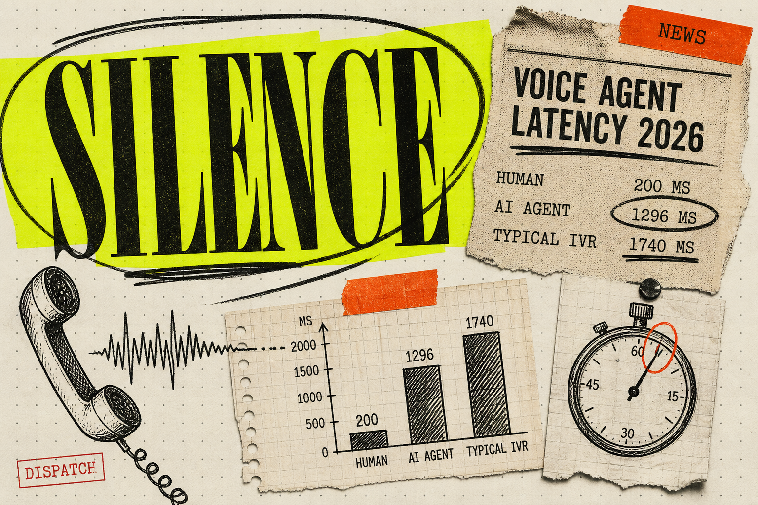 Your AI Voice Agent Sits Silent For 1.3 Seconds. Callers Hang Up.