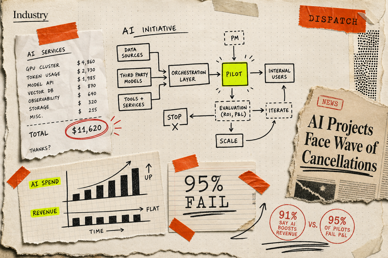 Your AI Bill Is Up. Your Revenue Isn't. Do The Math.