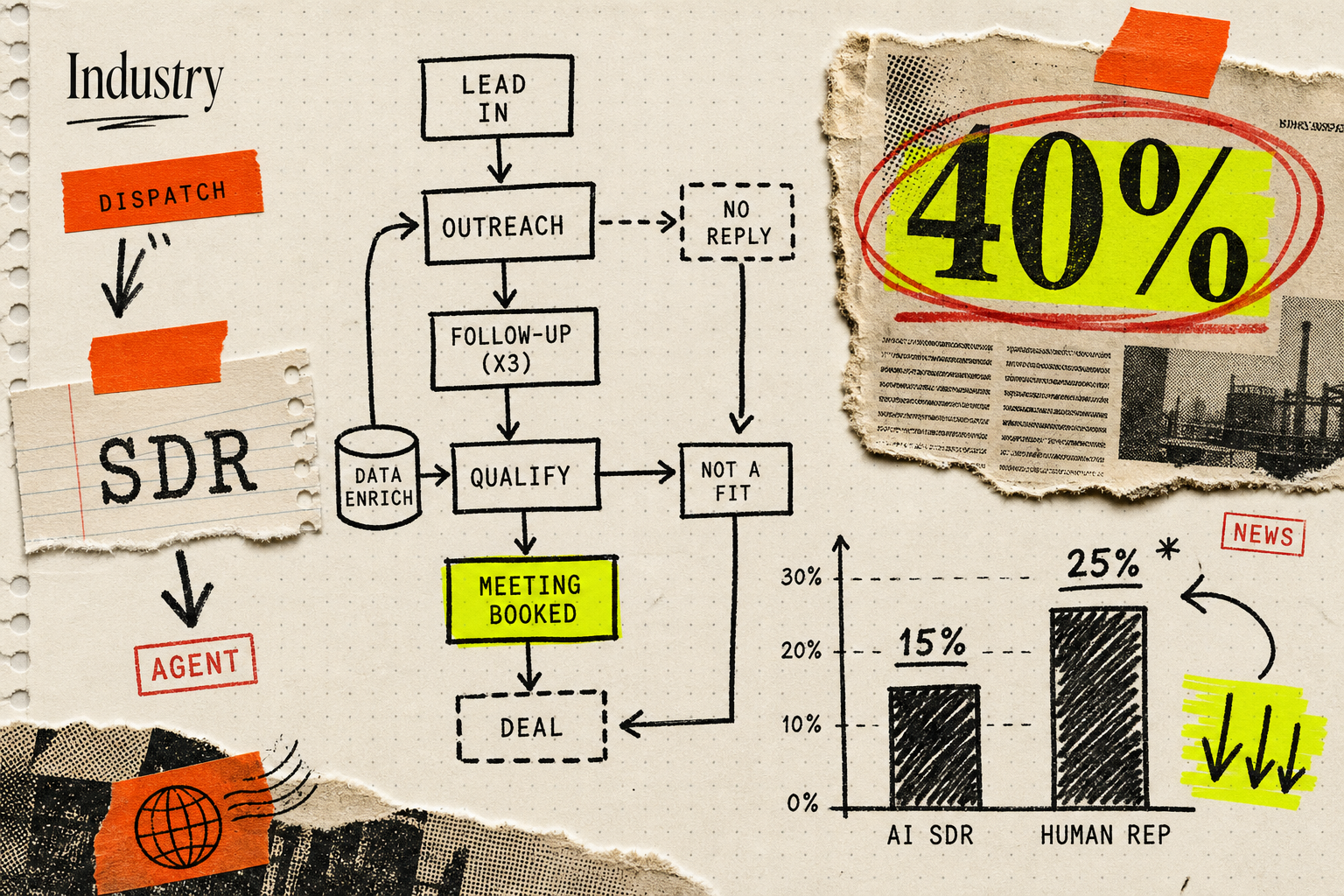 AI SDRs Convert 40% Worse Than Humans. Here's Why.