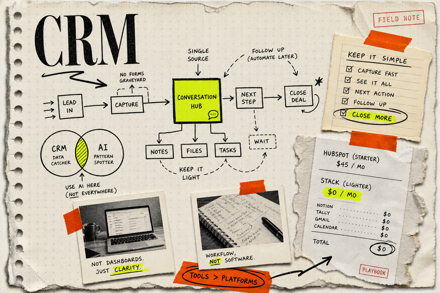 The Best AI CRM For Small Business Is Not A CRM